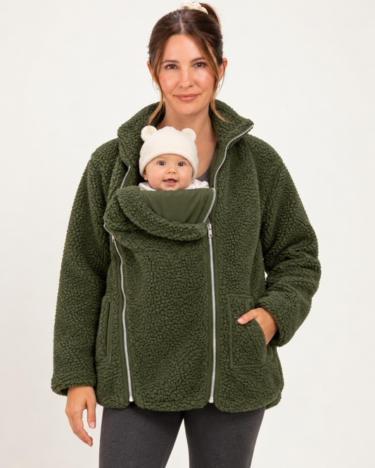 2-in-1 Babywearing Fleece Jacket