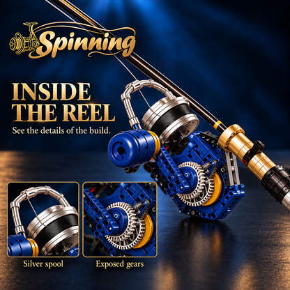 Fishing Rod Building Block Set