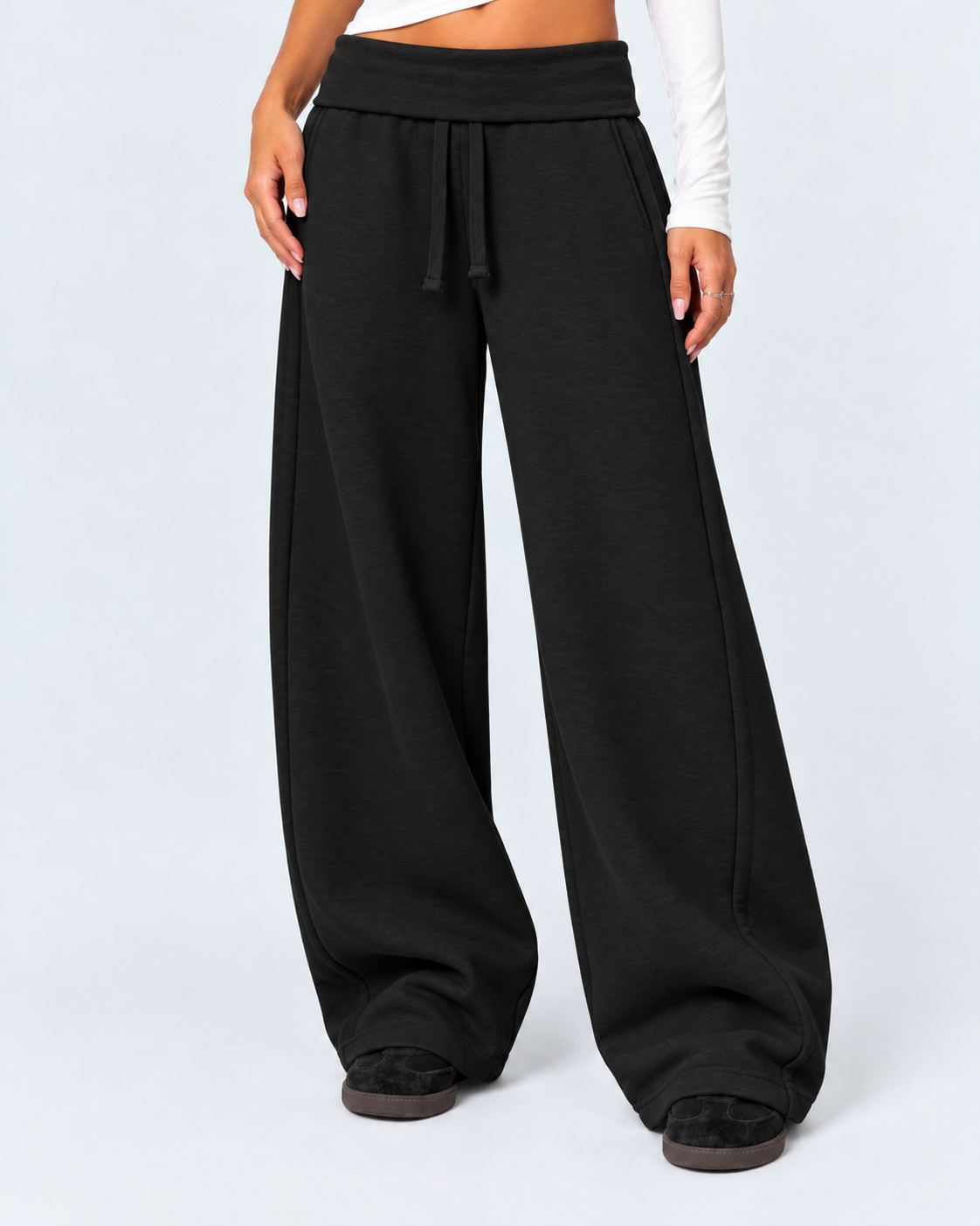 Fold Over Sweatpants
