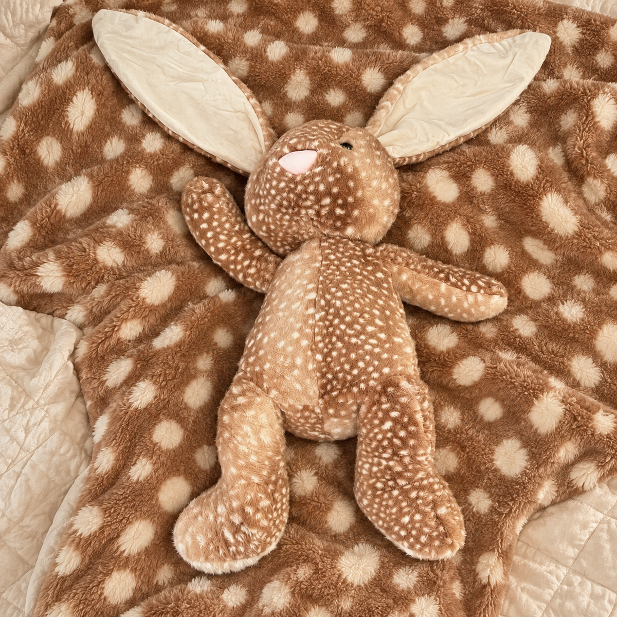 Viral Deer Print Bunny