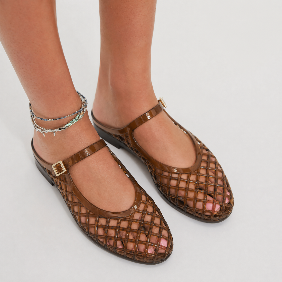 Avenza™ Mary Jane Jelly Flats