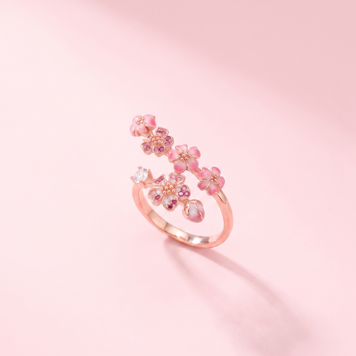 Peach Blossom Ring