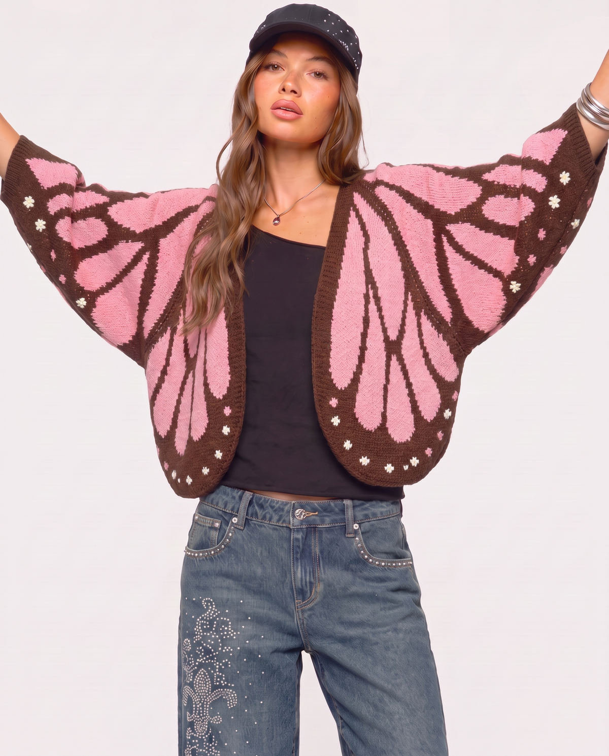 Butterfly Knit Cardigan