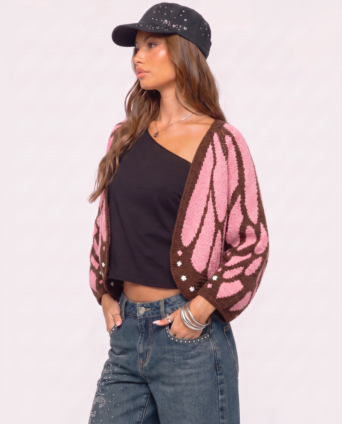 Butterfly Knit Cardigan