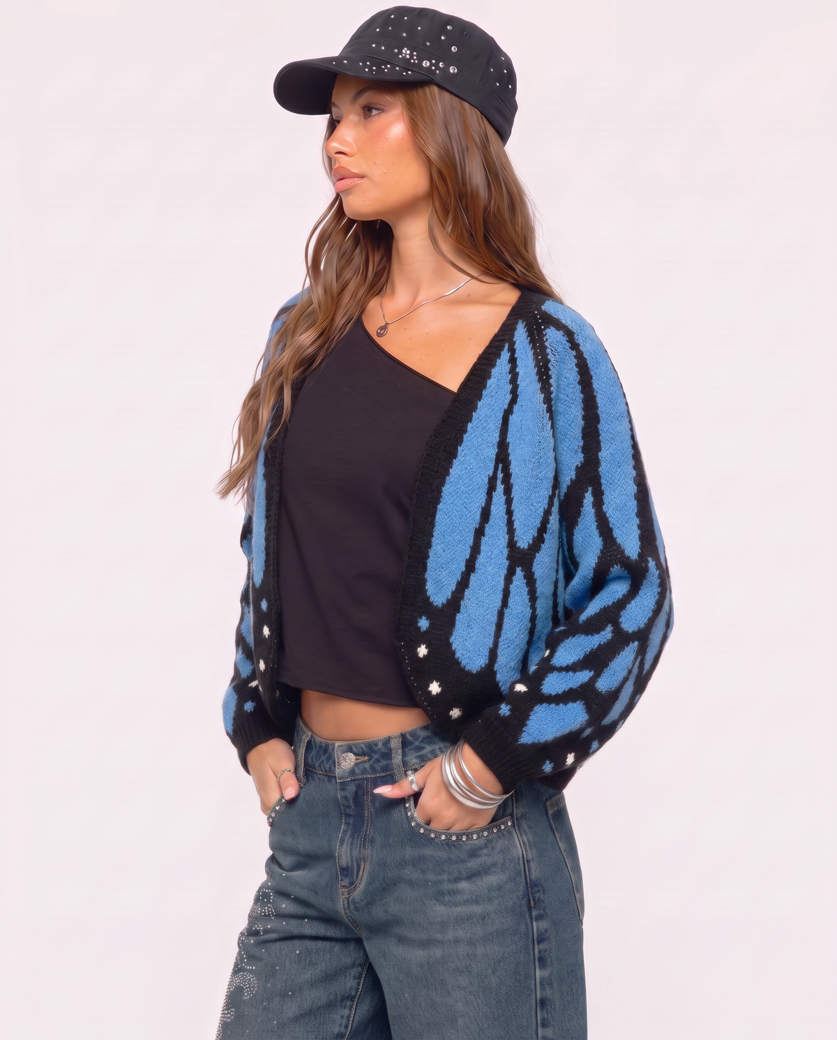 Butterfly Knit Cardigan