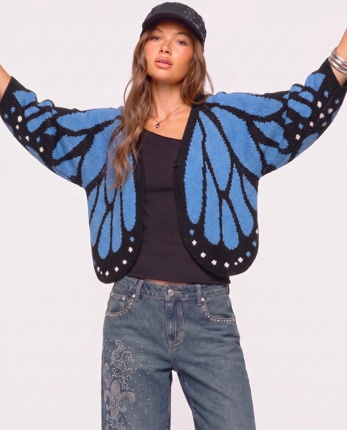 Butterfly Knit Cardigan
