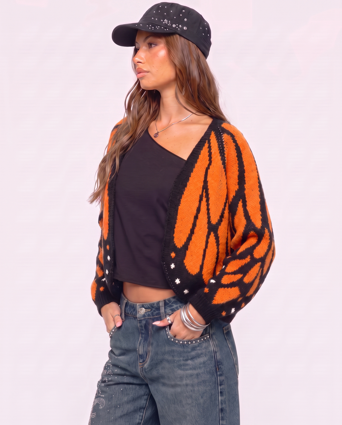 Butterfly Knit Cardigan
