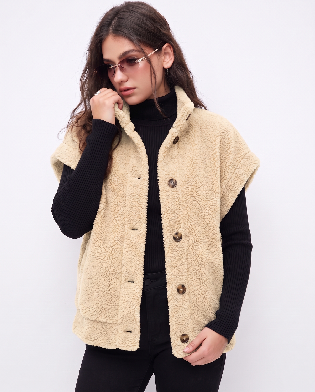 Teddy Sherpa Vest